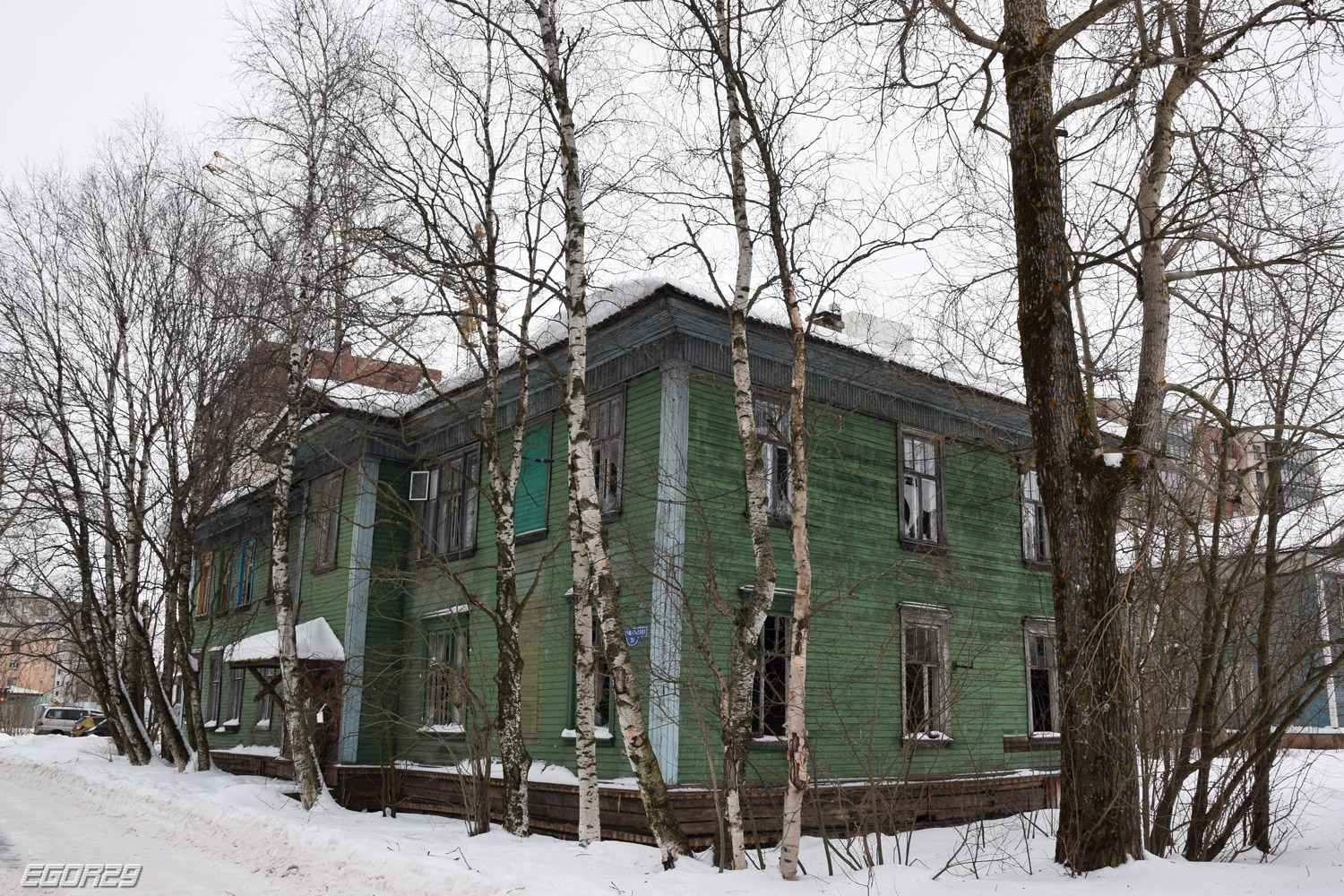 Archangelsk, Проспект Ломоносова, 27 / Улица Романа Куликова, 9