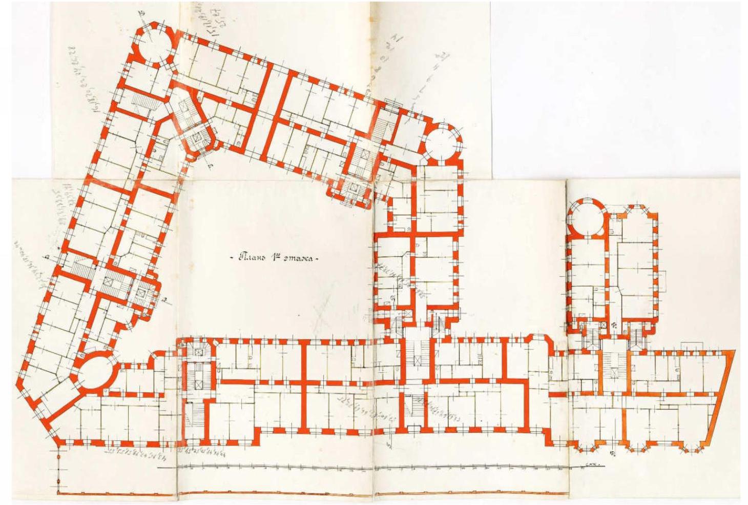 Moscow, Новая Басманная улица, 10 стр. 1. Other Projects — Drawings and Plans