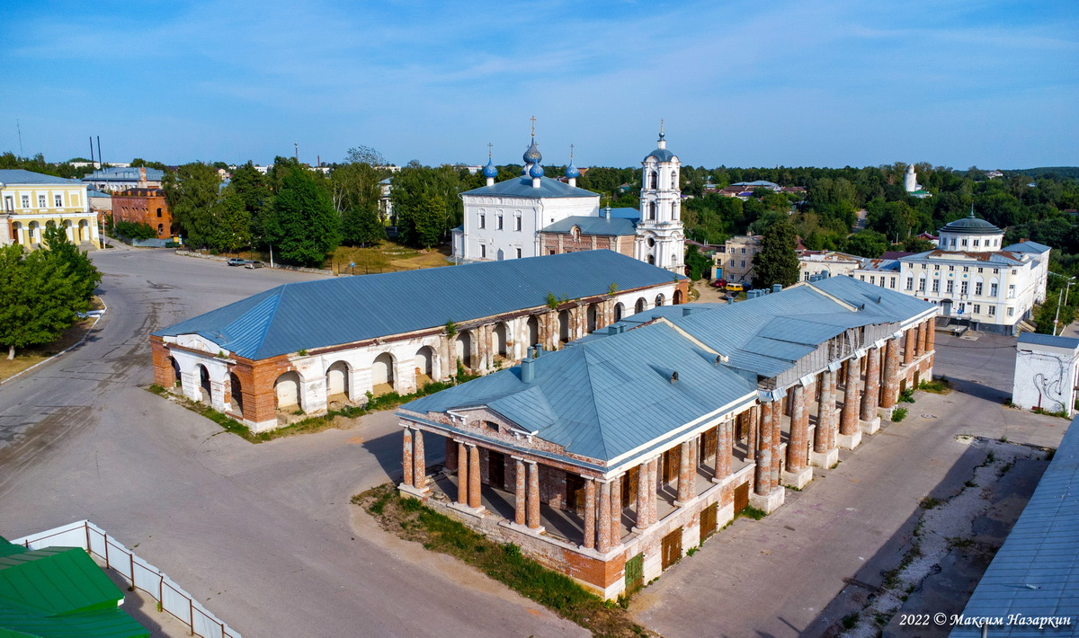 Касимов, Соборная площадь, 3А; Соборная площадь, 3Б; Соборная площадь, 7/8 / Улица Воровского, 1