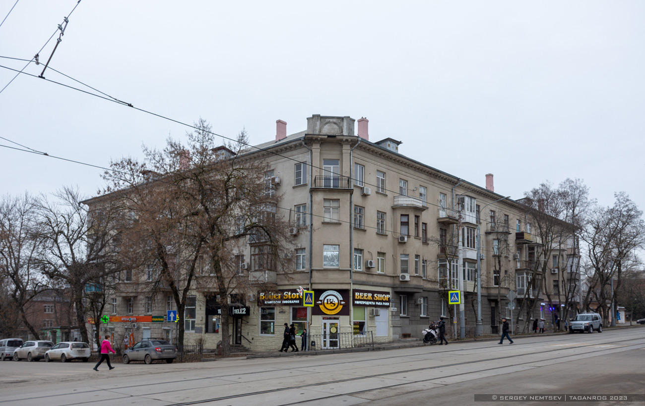 Таганрог, Улица ​Фрунзе, 62 / ​Спартаковский переулок, 7