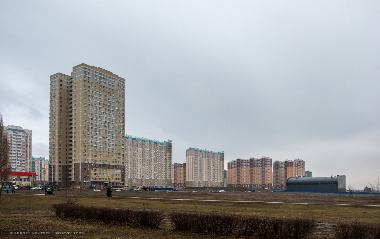 Ростов-на-Дону, Улица Еляна, 68; Улица Еляна, 66; Улица Еляна, 54; Улица Еляна, 52; Улица Ткачева, 32 / улица ​Еляна, 50