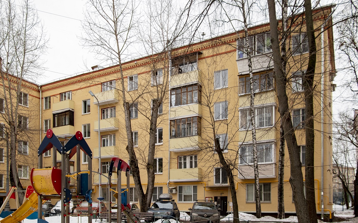 Moskwa, Улица Клары Цеткин, 3 (подъезды 4–5)