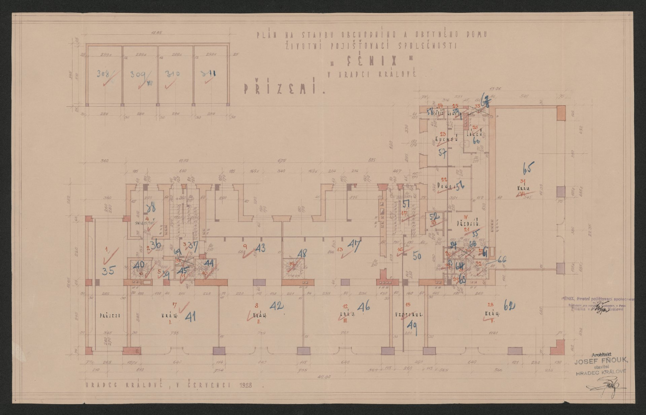 Hradec Králové, Ulrichovo náměstí, 762. Other Projects — Drawings and Plans