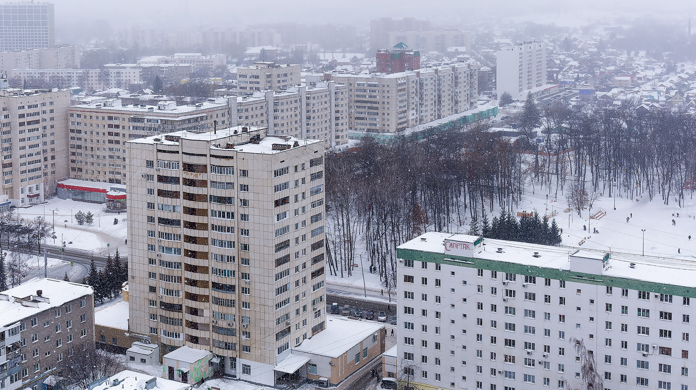 Уфа, Улица Ухтомского, 13; Улица Ухтомского, 10; Улица Правды, 21; Улица Правды, 25; Улица Правды, 29