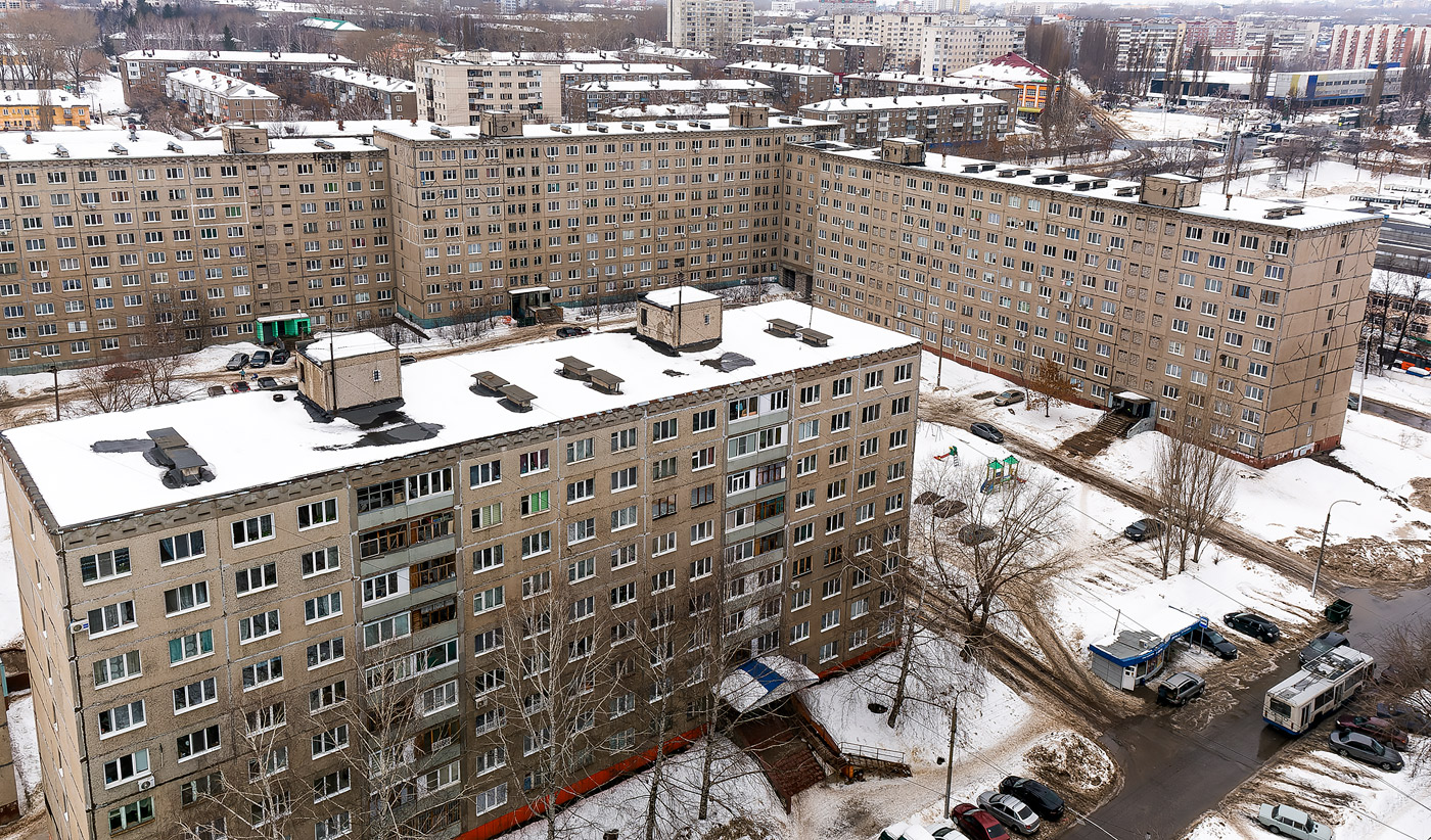 Уфа, Кольцевая улица, 199; Вологодская улица, 25 / Кольцевая улица, 195; Вологодская улица, 27А; Вологодская улица, 27/1