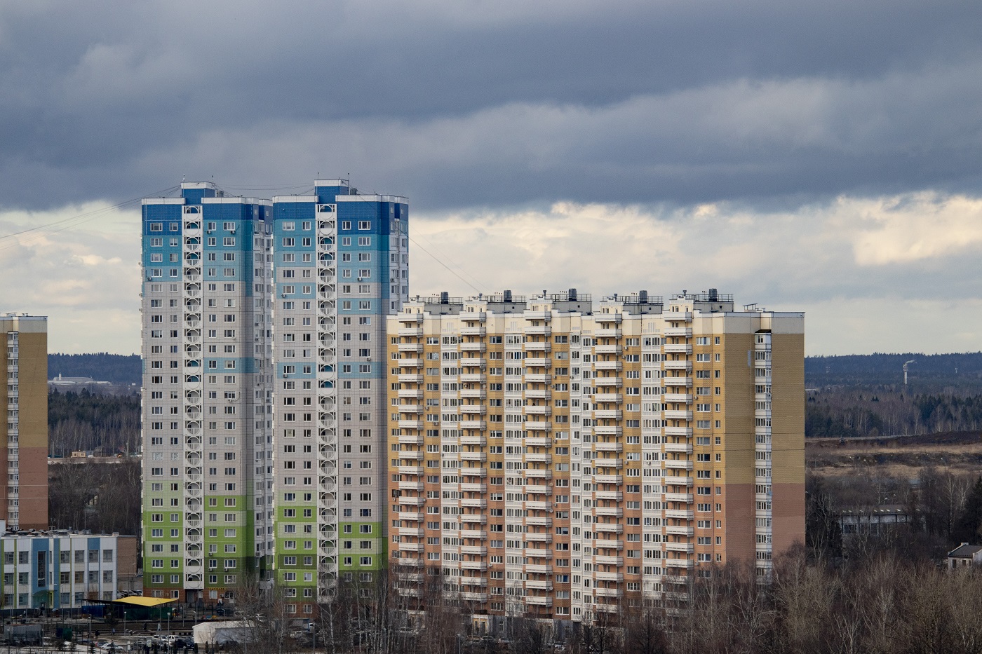 Moscow, Синявинская улица, 11 корп. 11; Синявинская улица, 11 корп. 12; Синявинская улица, 11 корп. 13