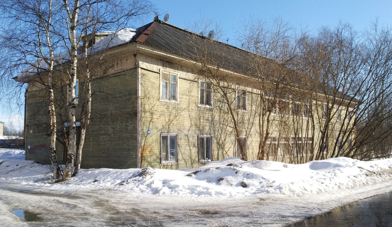 Архангельськ, Локомотивная улица, 35