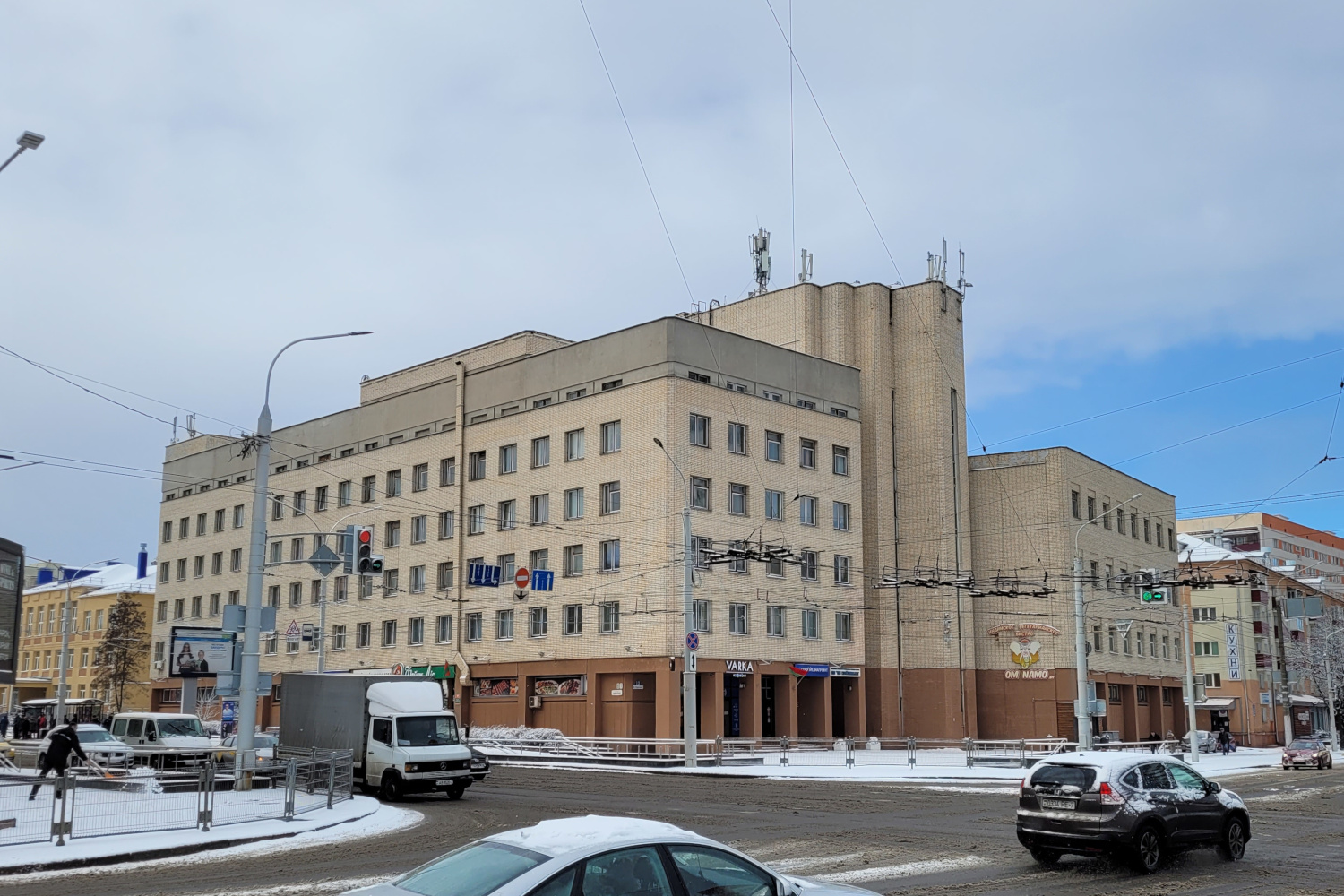 Минск, Улица Веры Хоружей, 13 / Улица Куйбышева, 61