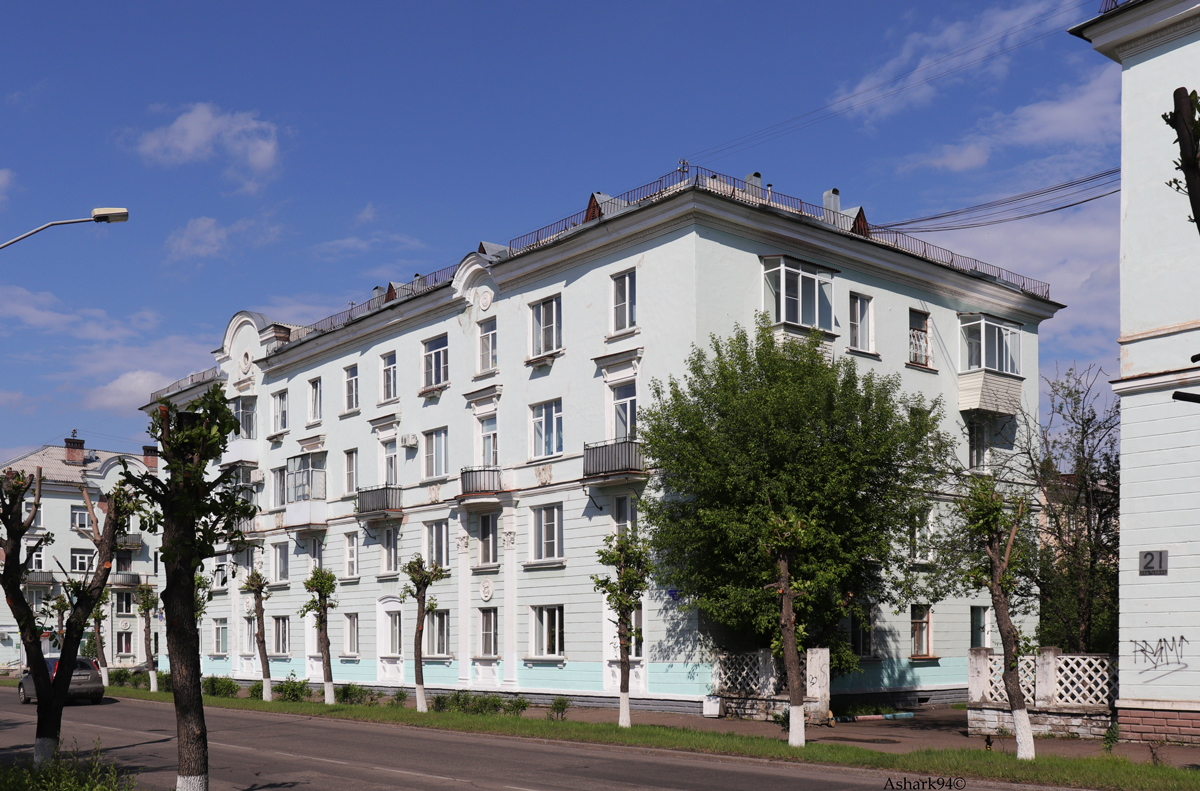 Железногорск, Улица XXII Партсъезда, 1 / улица советской армии, 23