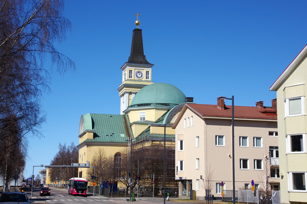 Оулу, Kirkkokatu, 3A; Kajaaninkatu, 5 / Isokatu, 11