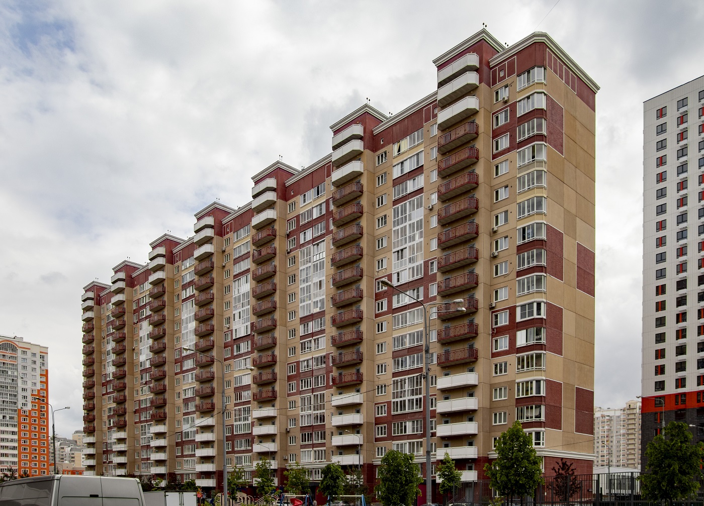 Leninsky city district, other localities, пос. Дрожжино, Новое шоссе, 8 корп. 3