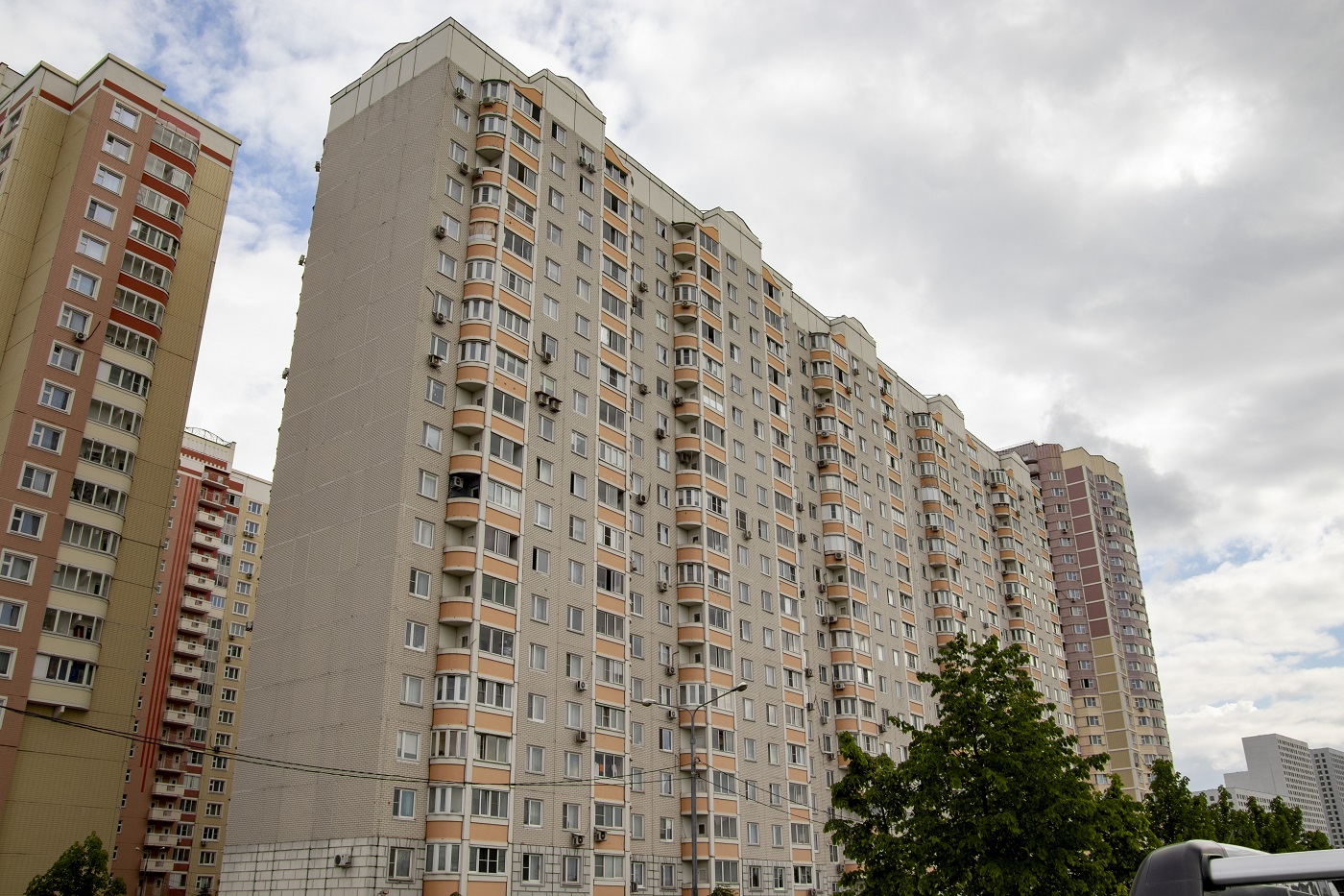 Leninsky city district, other localities, пос. Дрожжино, Новое шоссе, 3 корп. 1