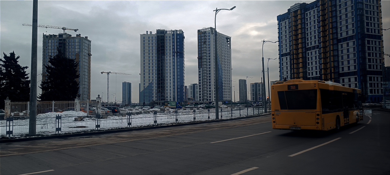 Минск, Улица Николы Теслы, 8; Улица Леонида Левина, 1; Улица Игоря Лученка, 2; Улица Леонида Левина, 7