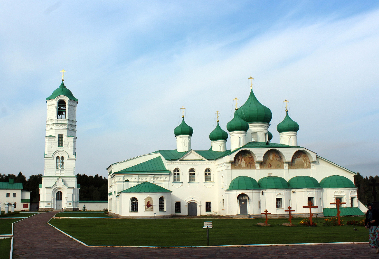 Лодейнопольский район, прочие н. п., Старая Слобода, Александро-Свирский монастырь, преображенский собор