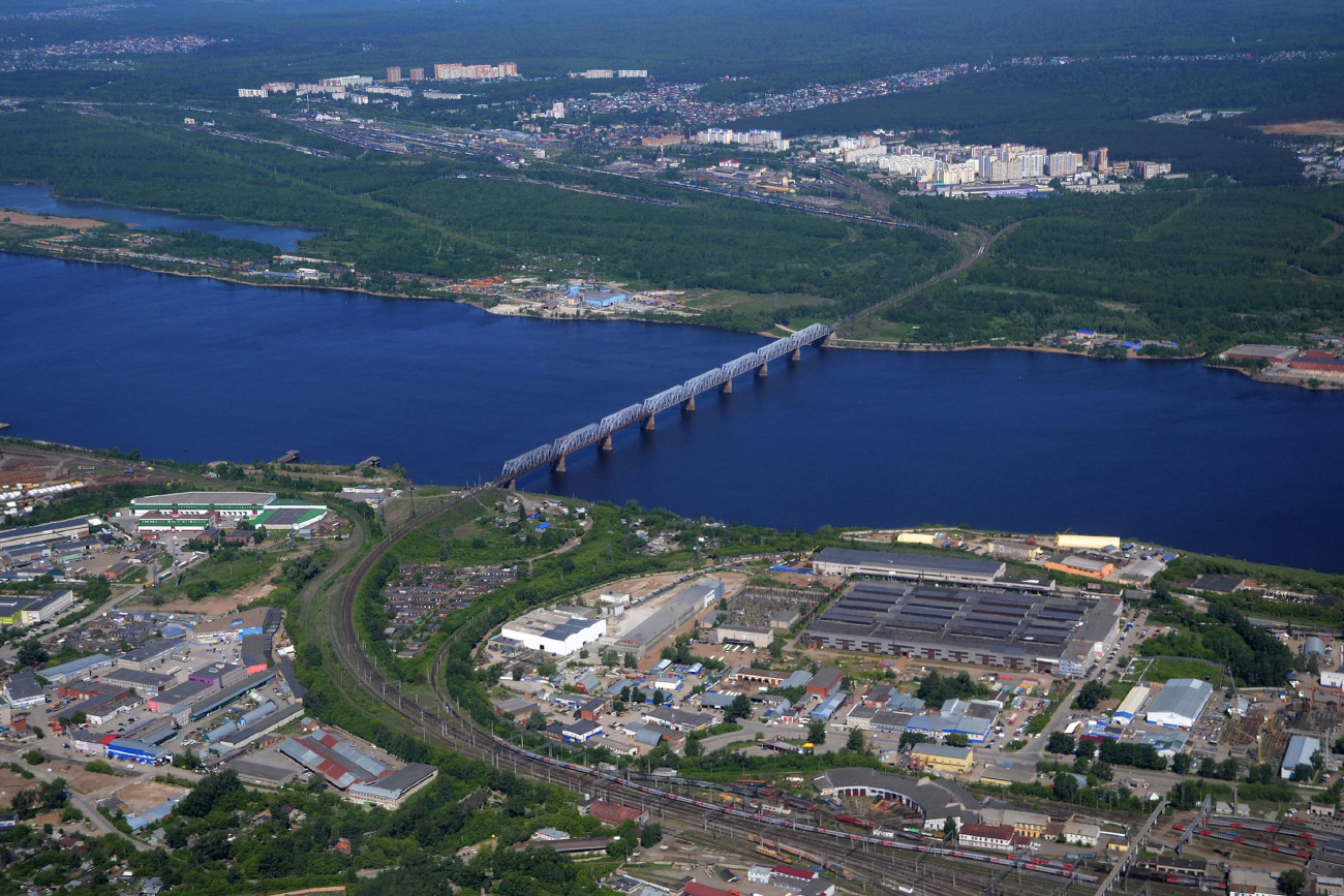 Пермь, Камский железнодорожный мост