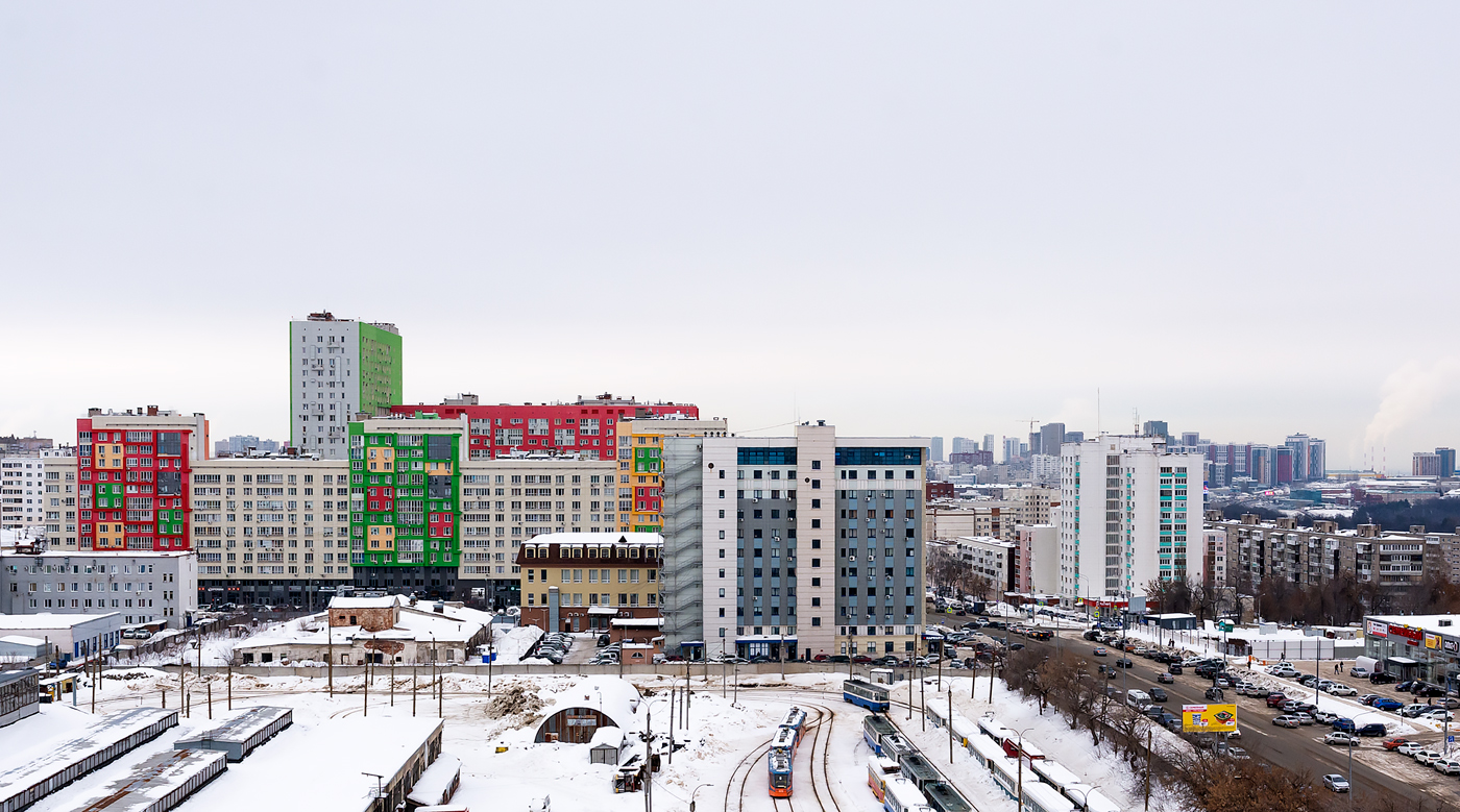 Ufa, Улица Бессонова, 2А; Комсомольская улица, 15; Улица Бессонова, 2; Комсомольская улица, 1/1; Комсомольская улица, 10