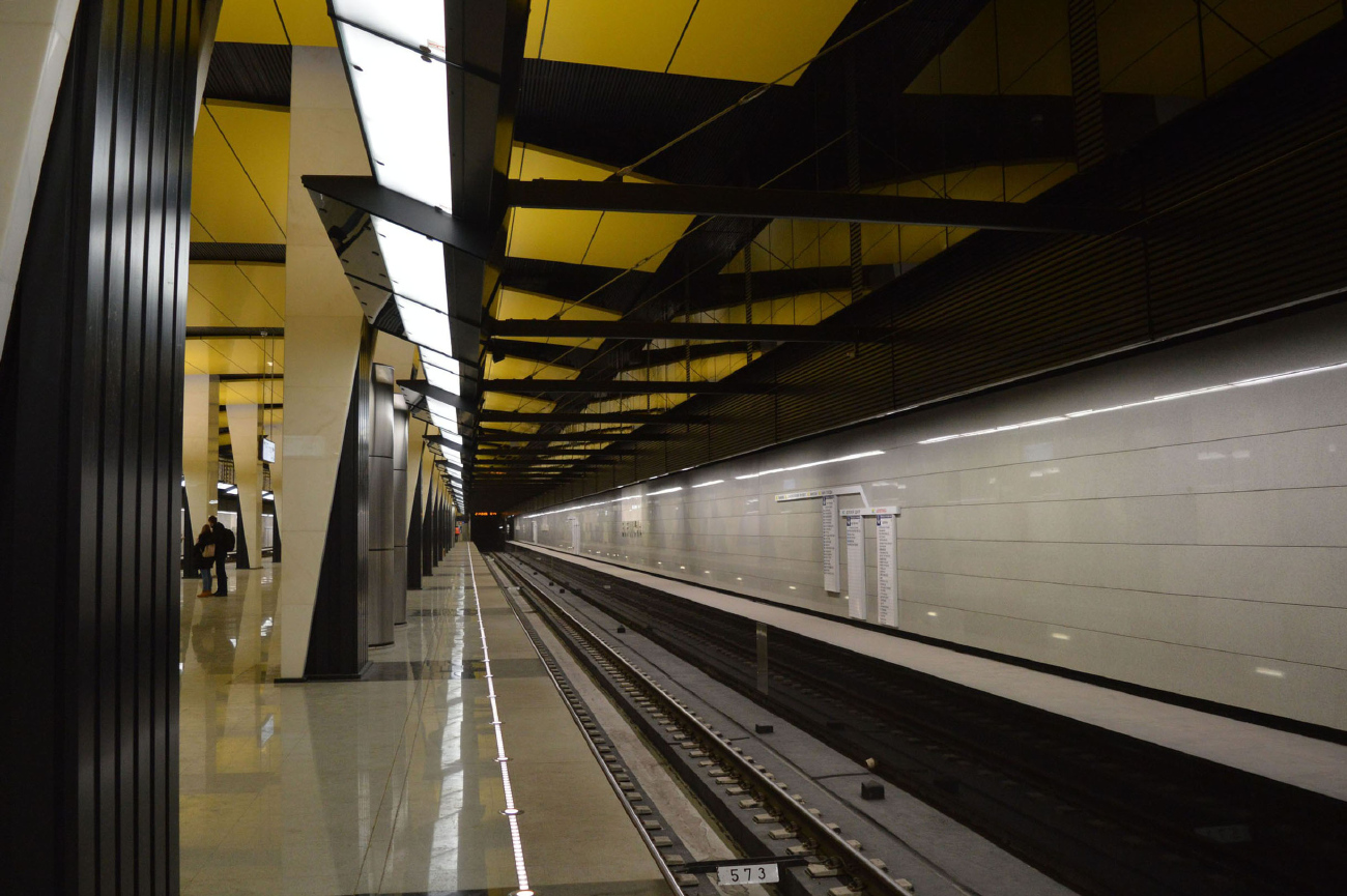 Москва, Рублёво-Архангельская линия Московского Метрополитена, станция метро «Шелепиха»