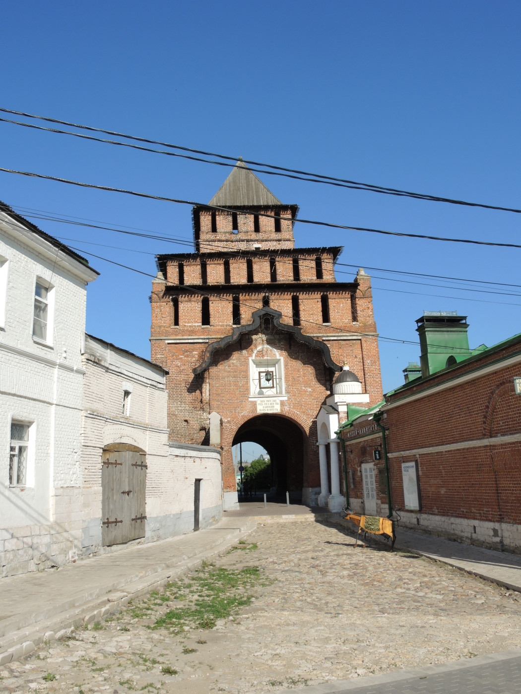 Коломна, Коломенский кремль, Пятницкие ворота