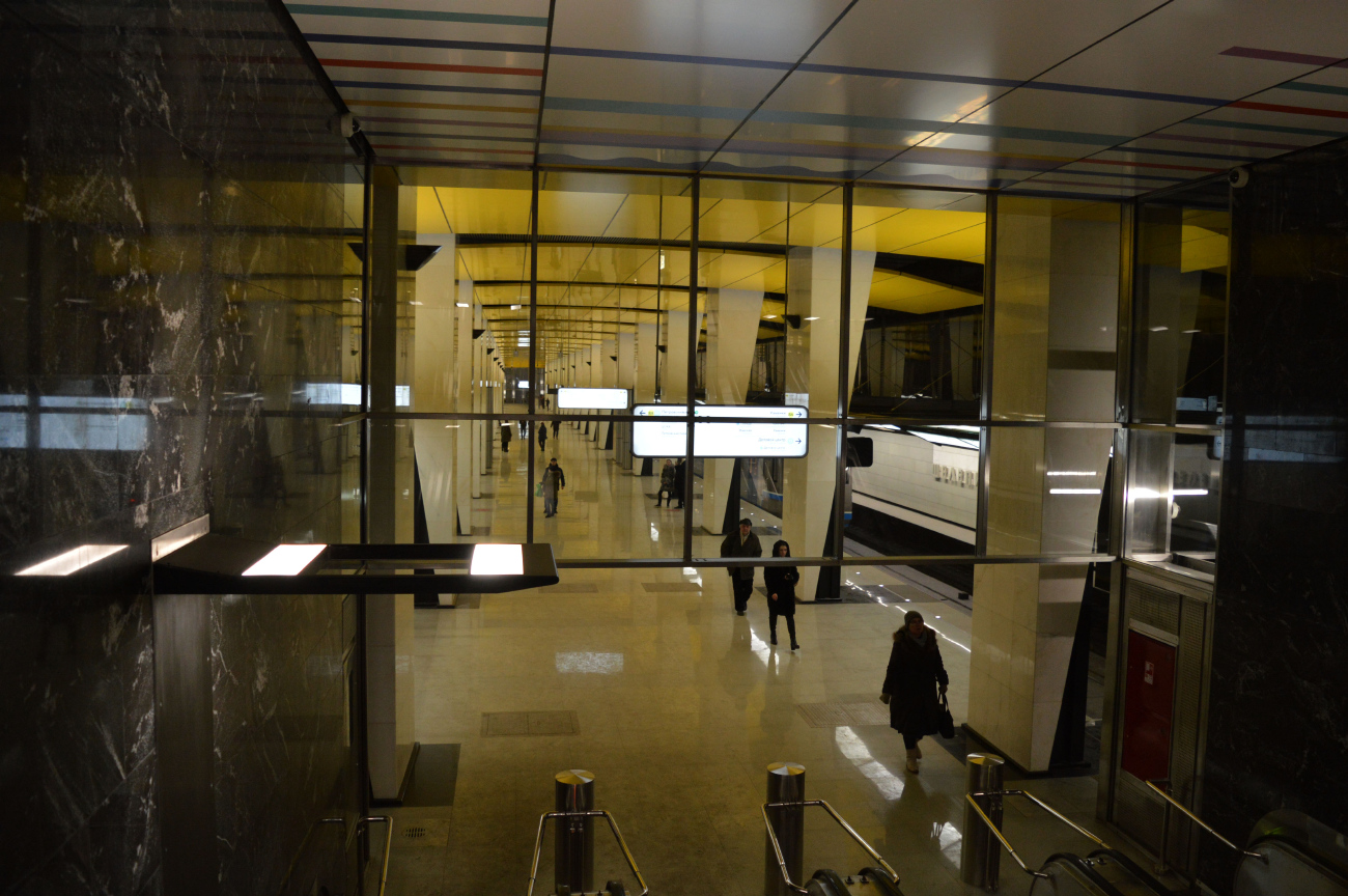 Москва, Рублёво-Архангельская линия Московского Метрополитена, станция метро «Шелепиха»