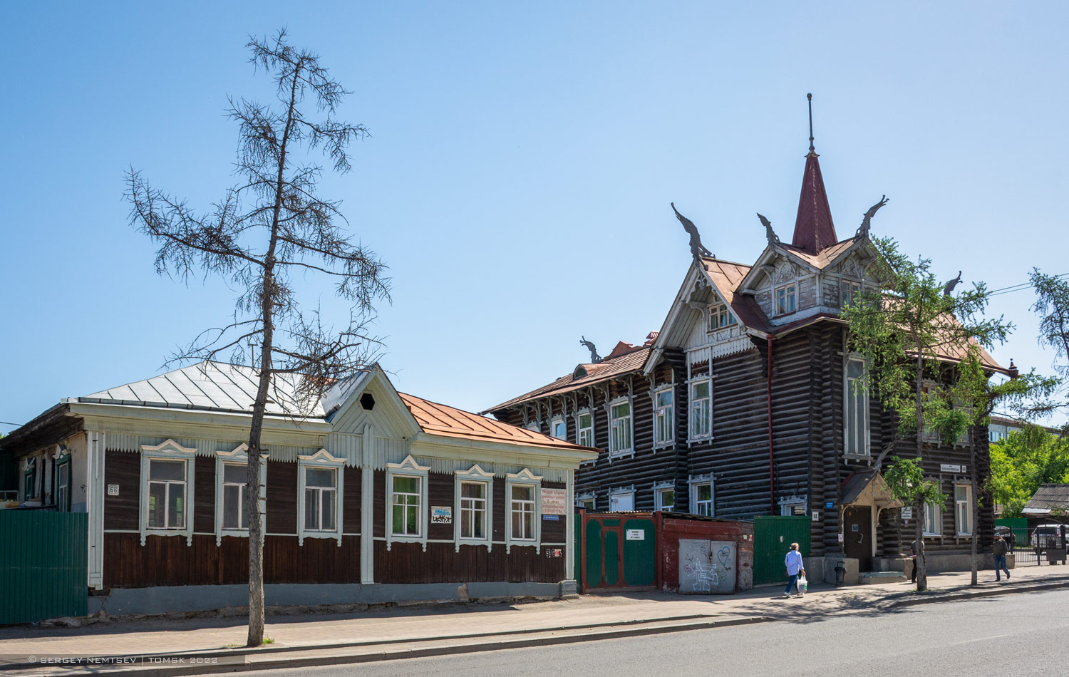 Томск, Красноармейская улица, 66; Красноармейская улица, 68