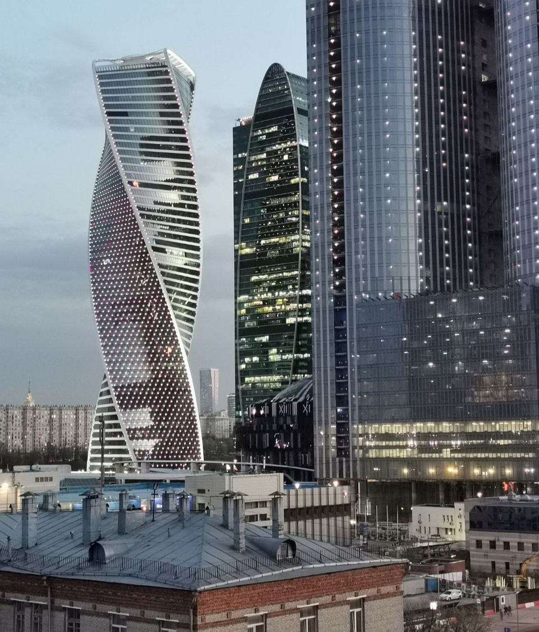 Moscow, 1-й Красногвардейский проезд, 8; Пресненская набережная, 4; Пресненская набережная, 6 стр. 2; Пресненская набережная, 2А