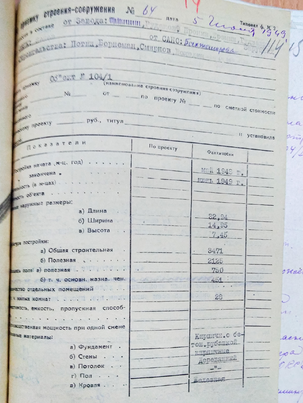 Глазов, Улица Мира, 8. Прочие документы