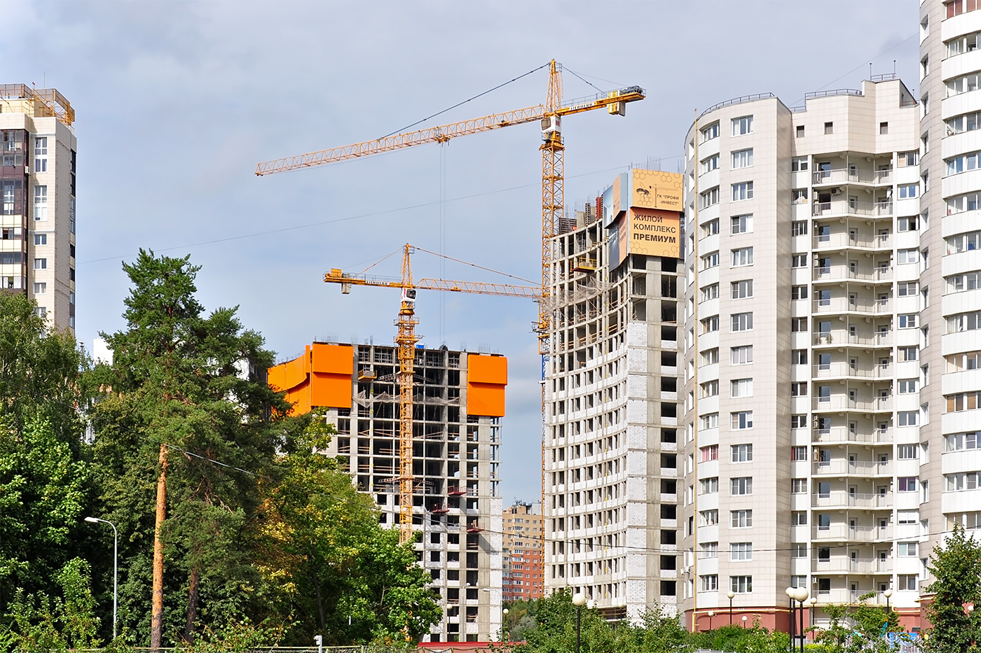 Pushkino, Жилой комплекс Премиум, *; Жилой комплекс Премиум, **