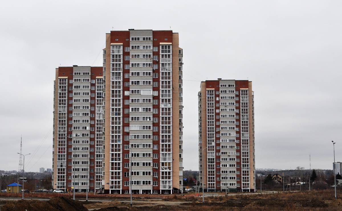 Омск, Бульвар Архитекторов, 1д; Бульвар Архитекторов, 1в; Бульвар Архитекторов, 1Б; Бульвар Архитекторов, 1г