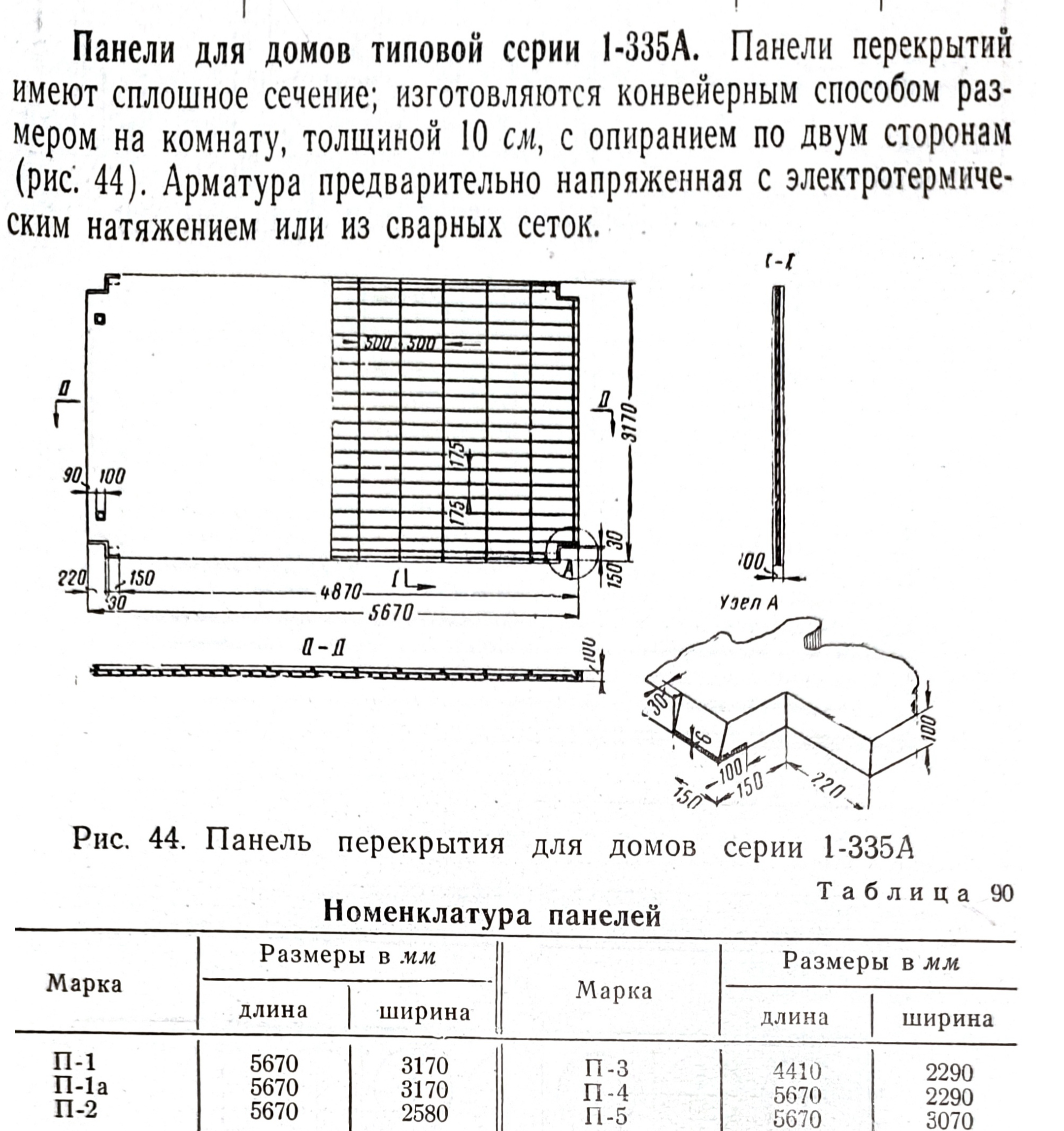 Серия 1-335А — Чертежи и планировки