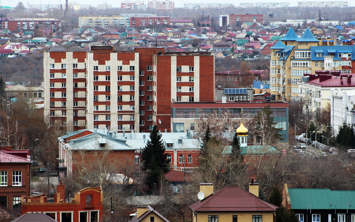 Омск, Улица Лермонтова, 56 / Улица 30 лет ВЛКСМ, 61; Улица Лермонтова, 57; Улица Лермонтова, 55; Улица 10 лет Октября, 43; Улица Декабристов, 35А