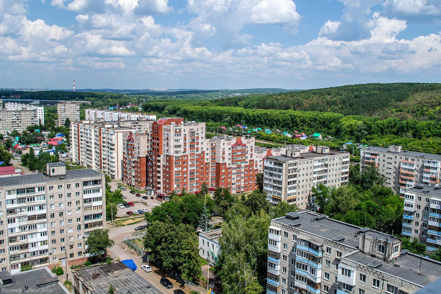 Уфа, Улица Коммунаров, 66/2; Кольцевая улица, 205/2. Уфа — Панорамы
