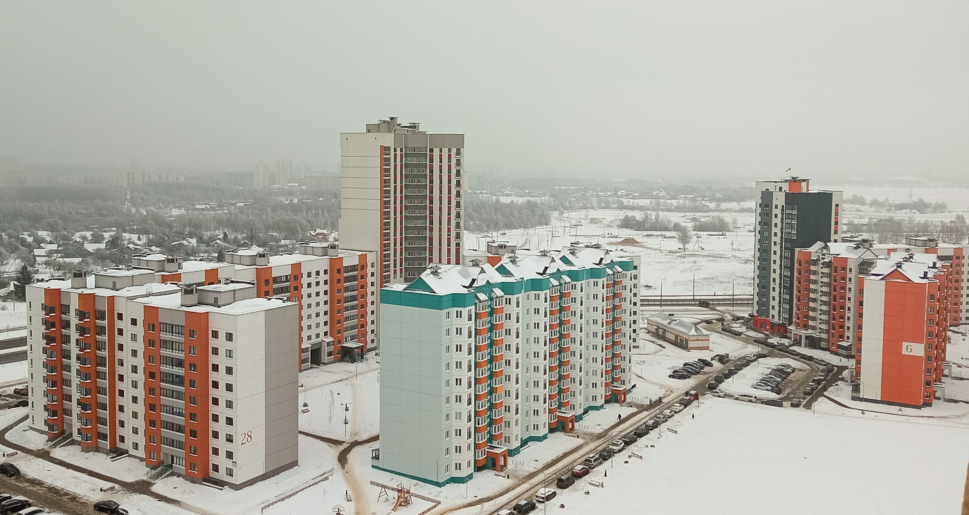 Минск, Улица Аркадия Смолича, 2; Улица Аркадия Смолича, 4; Улица Станислава Монюшко, 28; Улица Станислава Монюшко, 26; Улица Аркадия Смолича, 6. Минск — Панорамы