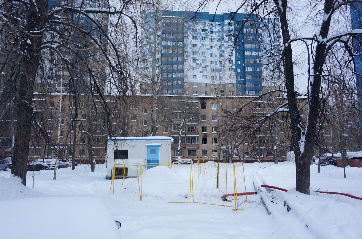 Moscow, Улица Академика Скрябина, 8 стр. 1; Улица Академика Скрябина, 8 корп. 1
