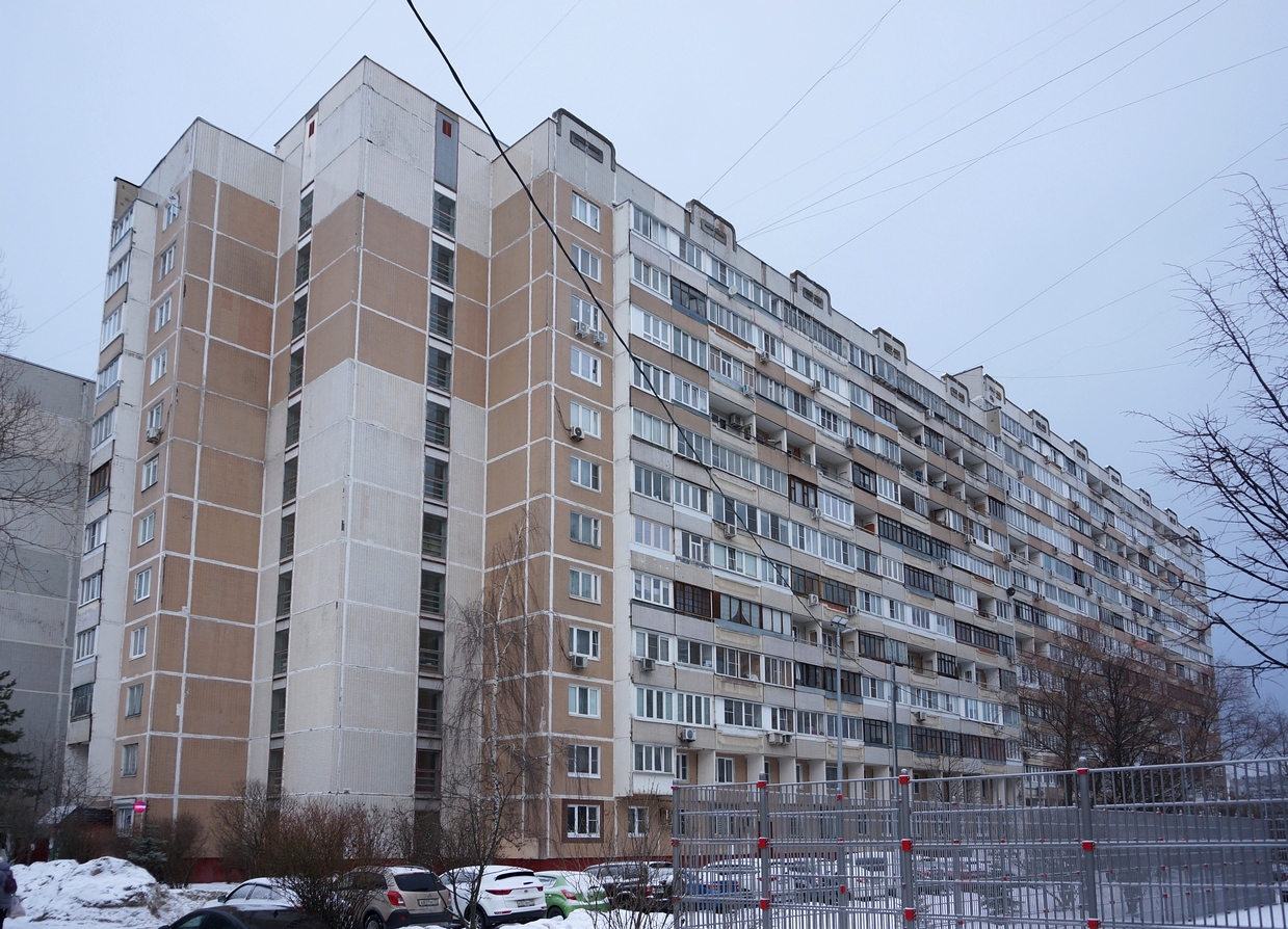 Moscow, Улица Знаменские Садки, 3 корп. 2 (подъезды 5-7); Улица Знаменские Садки, 3 корп. 2 (подъезды 1-4)