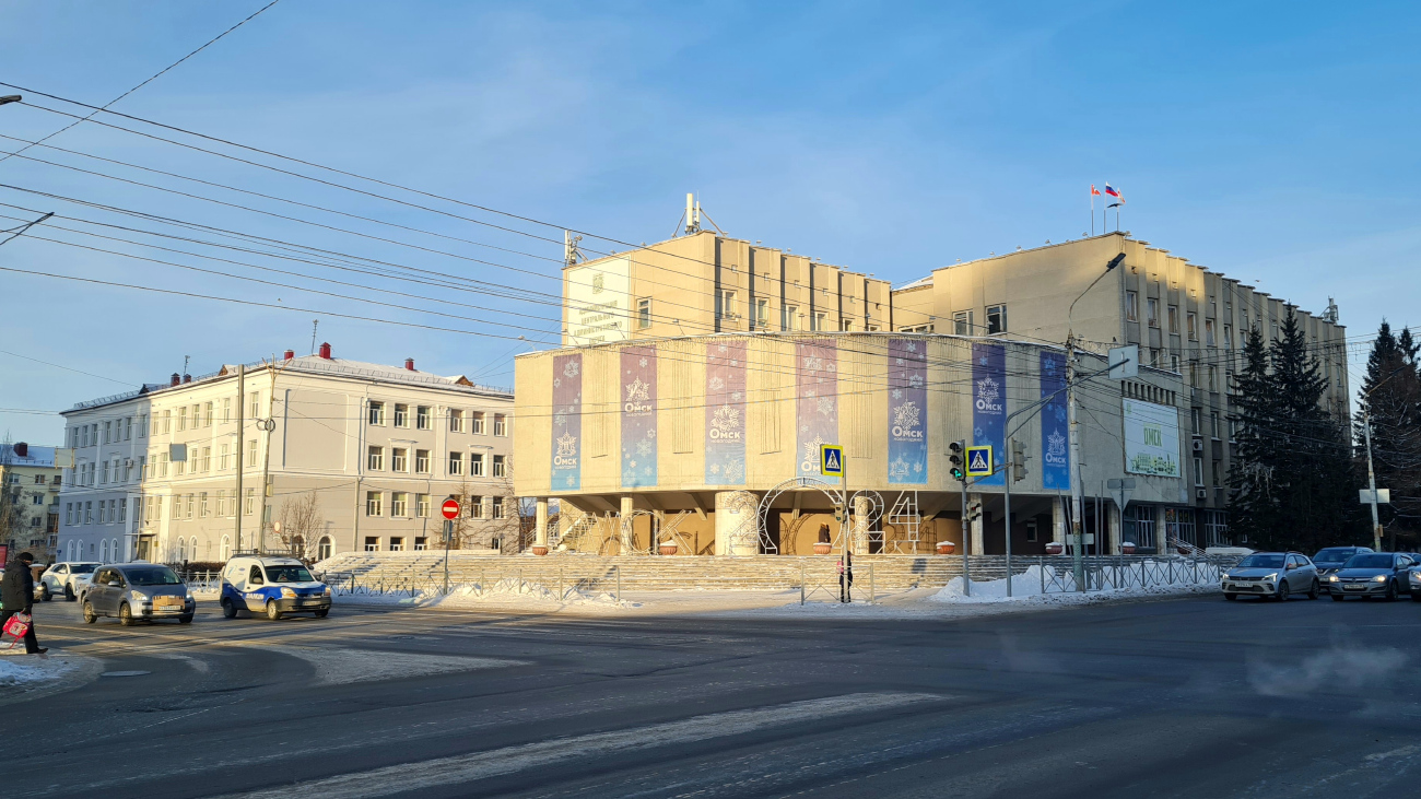 Омск, Улица Фрунзе, 71; Улица Герцена, 25