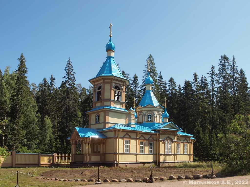 Sortavala, остров Валаам, Валаамский Ставропигиальный Спасо-Преображенский монастырь, Гефсиманский скит, Успенская церковь