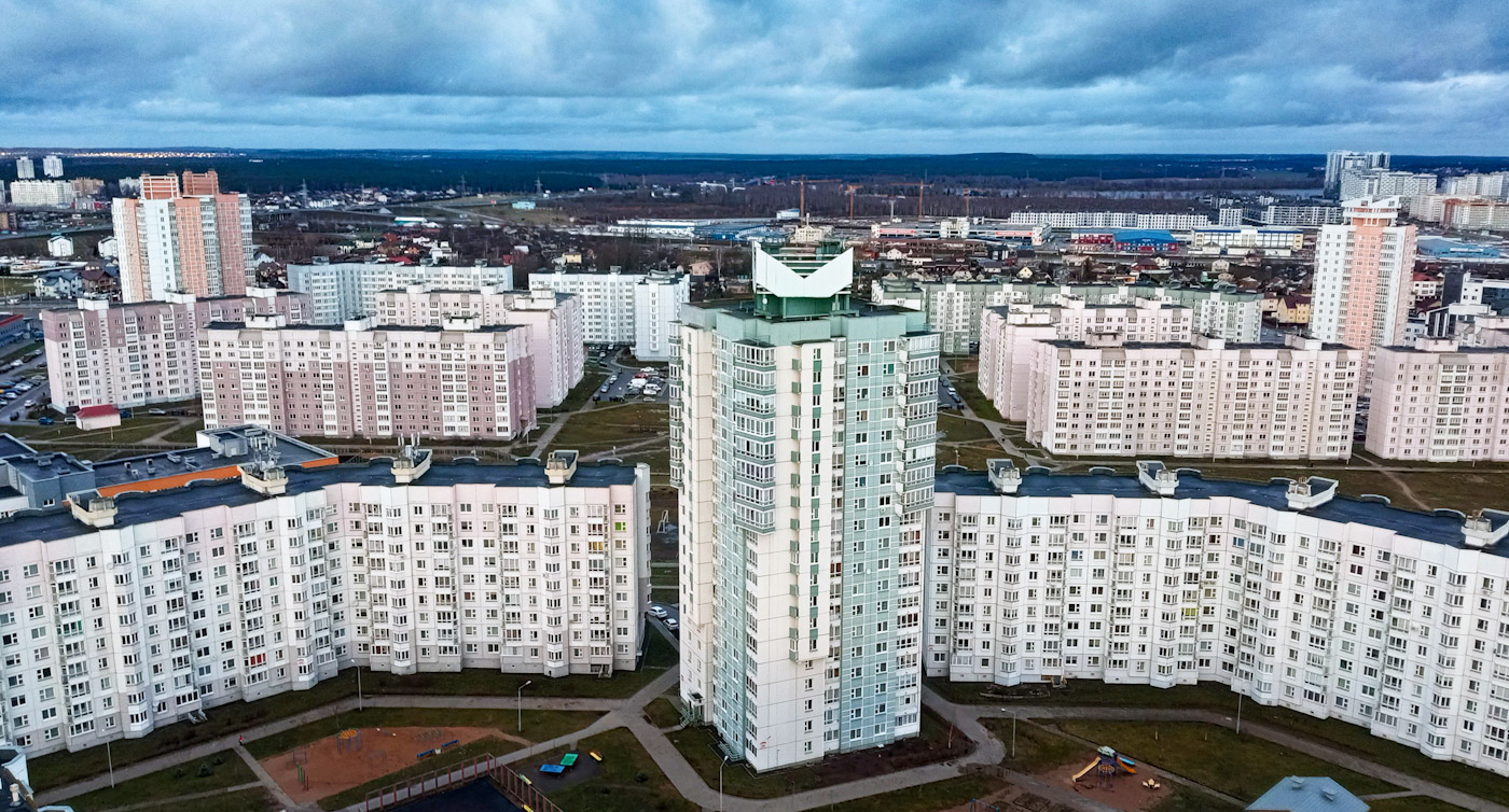 Минск, Налибокская улица, 26; Налибокская улица, 28; Налибокская улица, 24. Минск — Панорамы