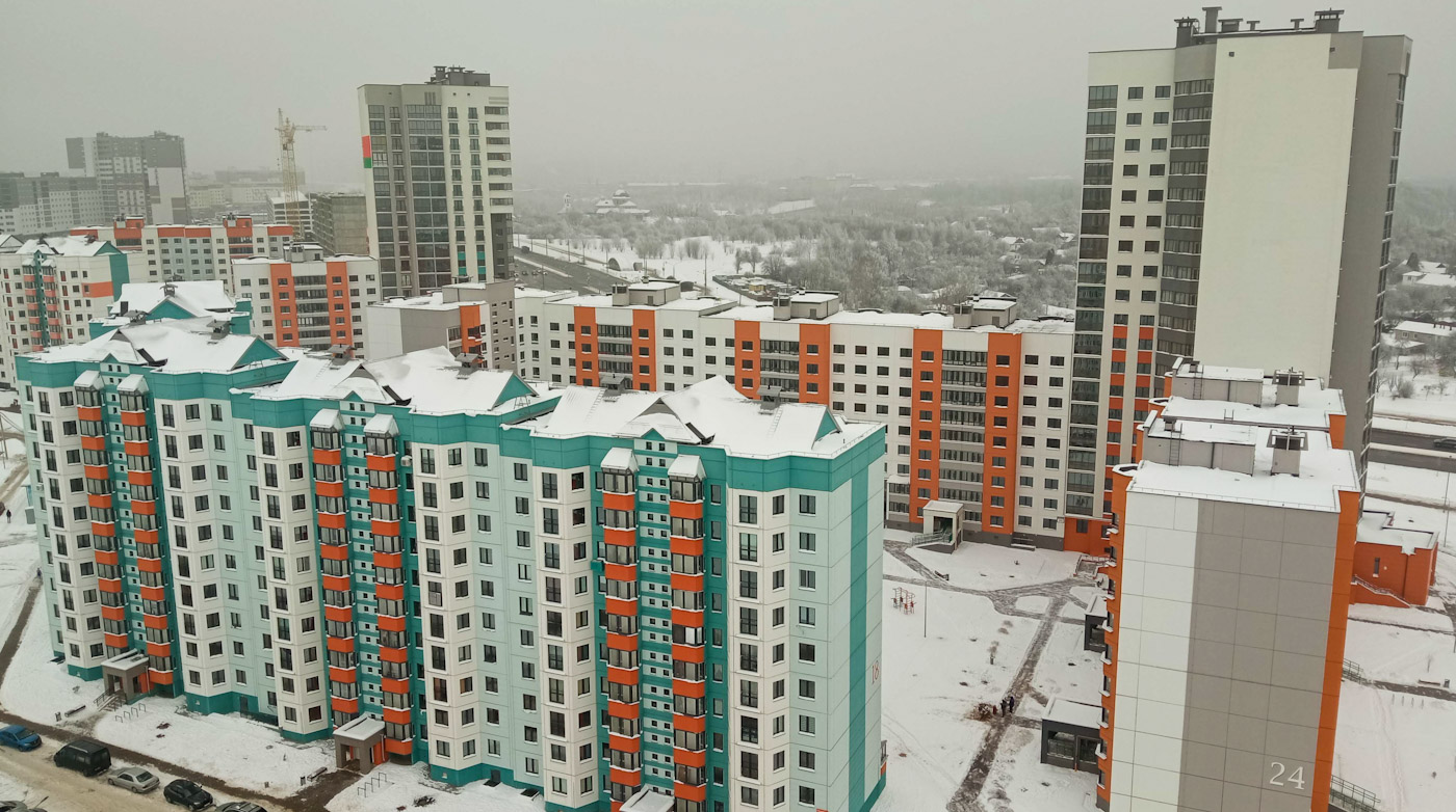 Минск, Улица Станислава Монюшко, 14; Улица Станислава Монюшко, 18; Улица Станислава Монюшко, 20; Улица Станислава Монюшко, 22; Улица Станислава Монюшко, 24. Минск — Панорамы