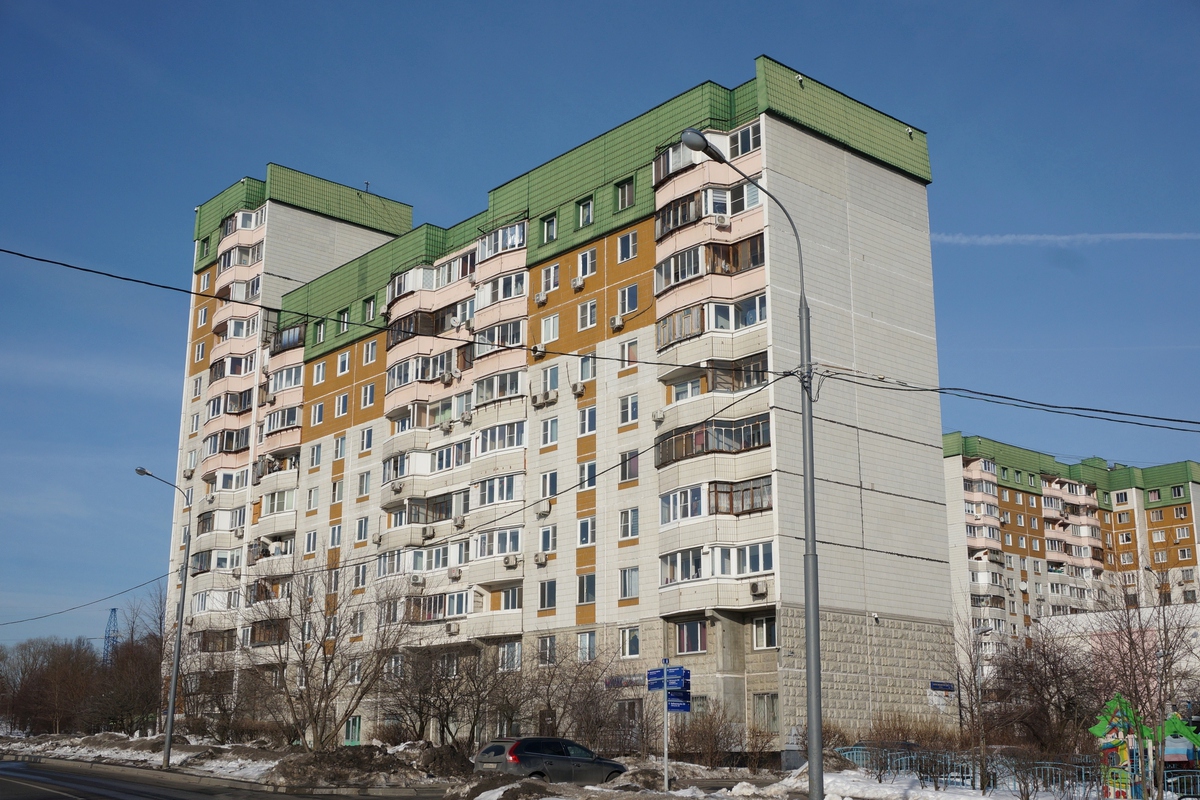 Москва, Улица Борисовские Пруды, 6 корп. 1