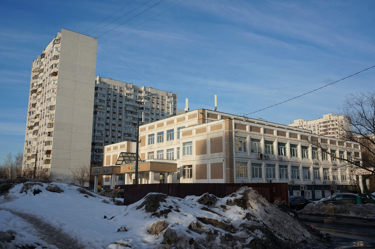 Москва, Улица Борисовские Пруды, 8 корп. 2