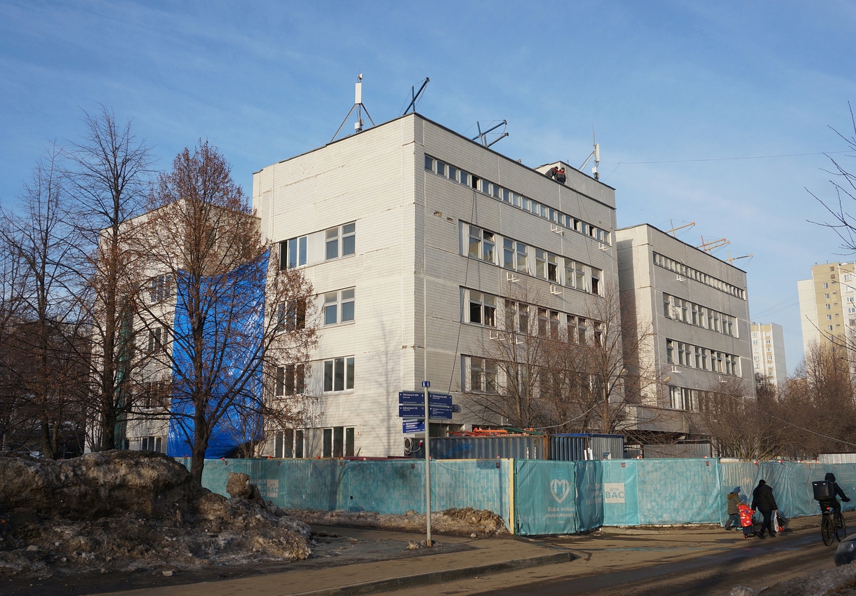 Москва, Улица Борисовские Пруды, 12 корп. 4