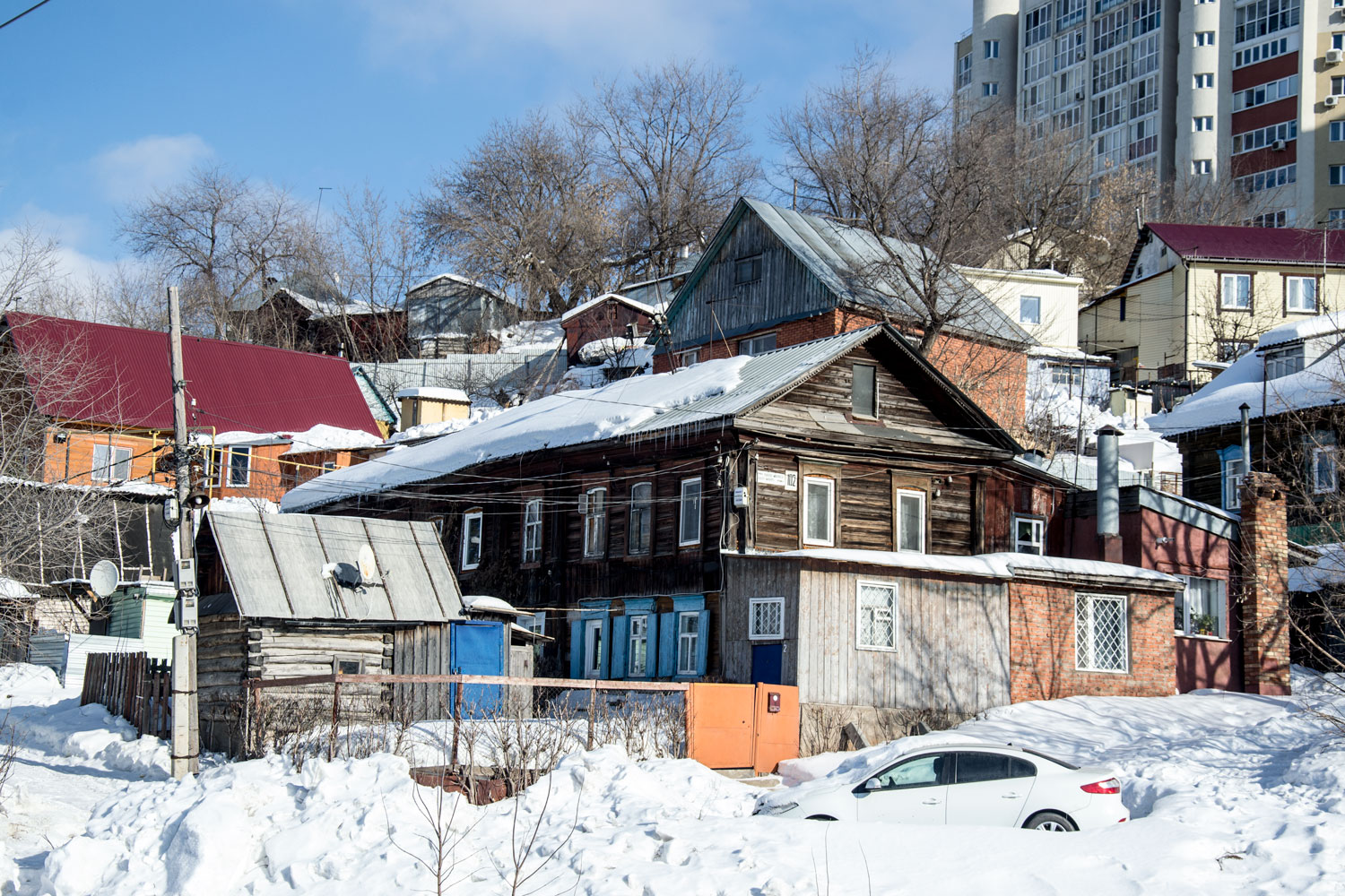Уфа, Улица Карла Маркса, 102 / Улица Свидерского, 1