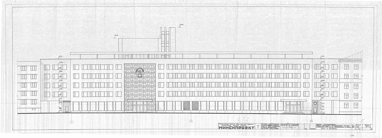 Минск, Бульвар Луначарского, 4; Бульвар Луначарского, 6. Минск — Чертежи и планировки