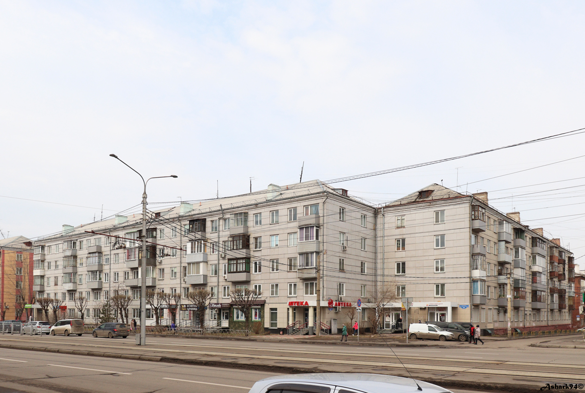 Красноярск, Проспект имени газеты «Красноярский рабочий», 82; Проспект имени газеты «Красноярский рабочий», 82А