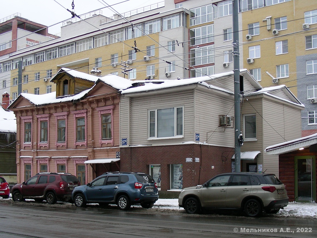 Nizhny Novgorod, Большая Печерская улица, 59; Большая Печерская улица, 57Б