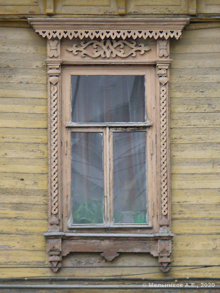 Nizhny Novgorod, Большая Печерская улица, 59. Резные наличники