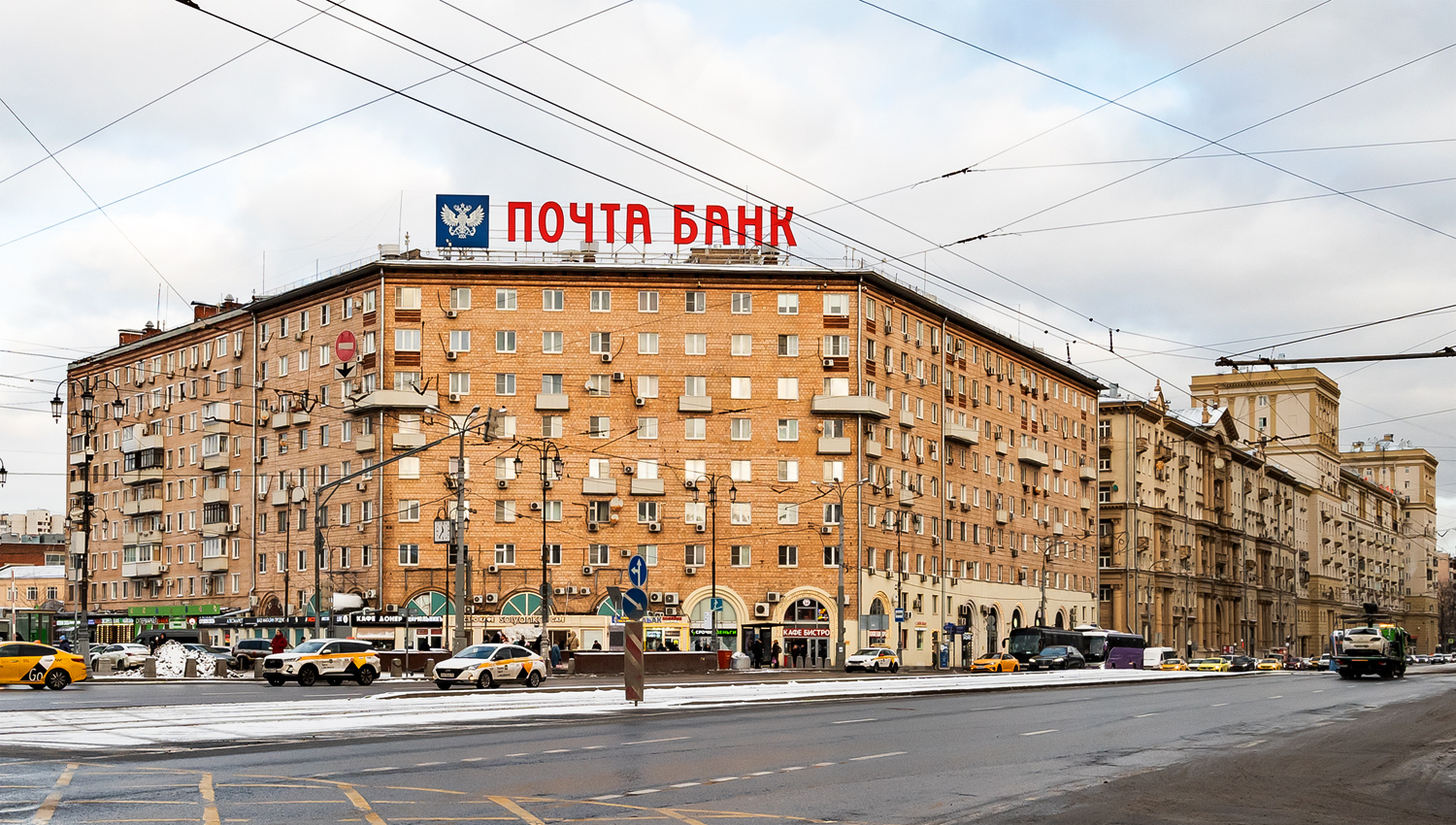 Moskva, Краснопрудная улица, 1; Краснопрудная улица, 3-5 стр. 1