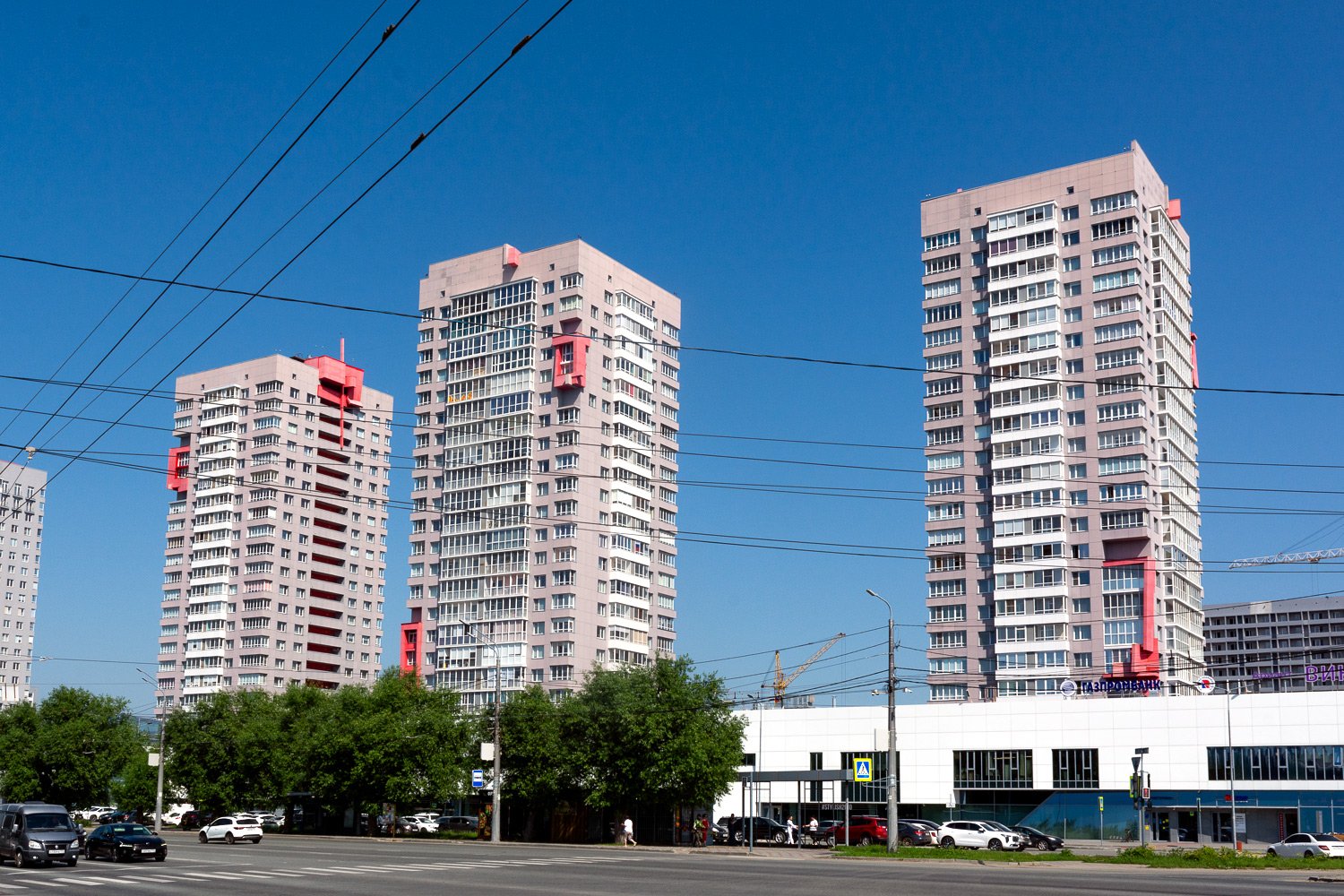Челябинск, улица Героя России А.В. Яковлева, 5; улица Героя России А.В. Яковлева, 3; улица Героя России А.В. Яковлева, 1