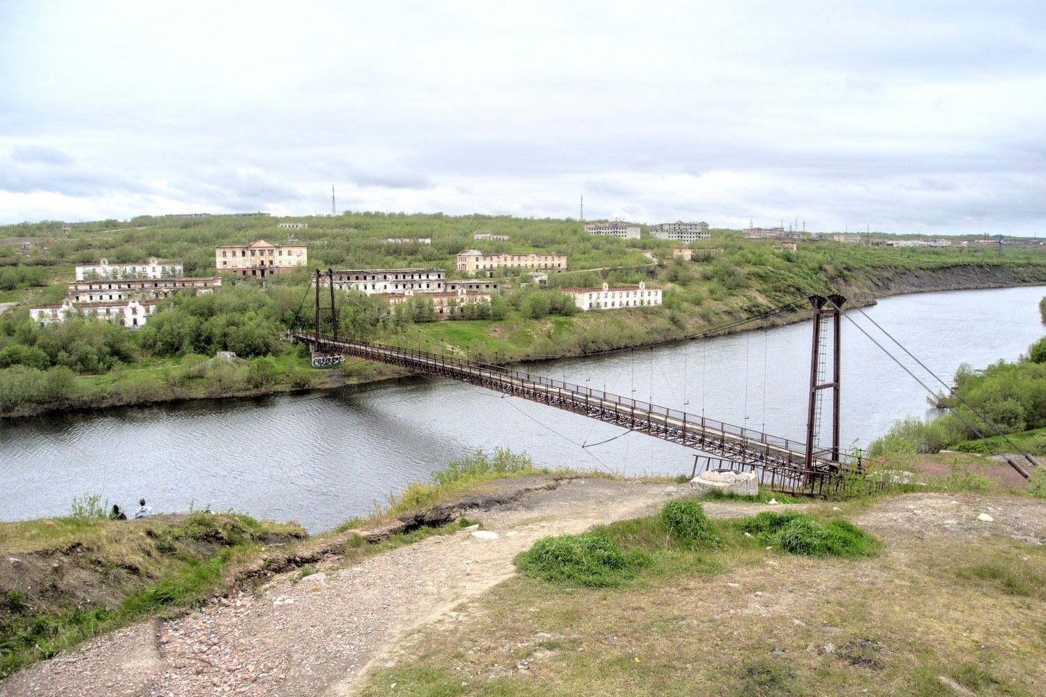 Воркута, Микрорайон Рудник, мост