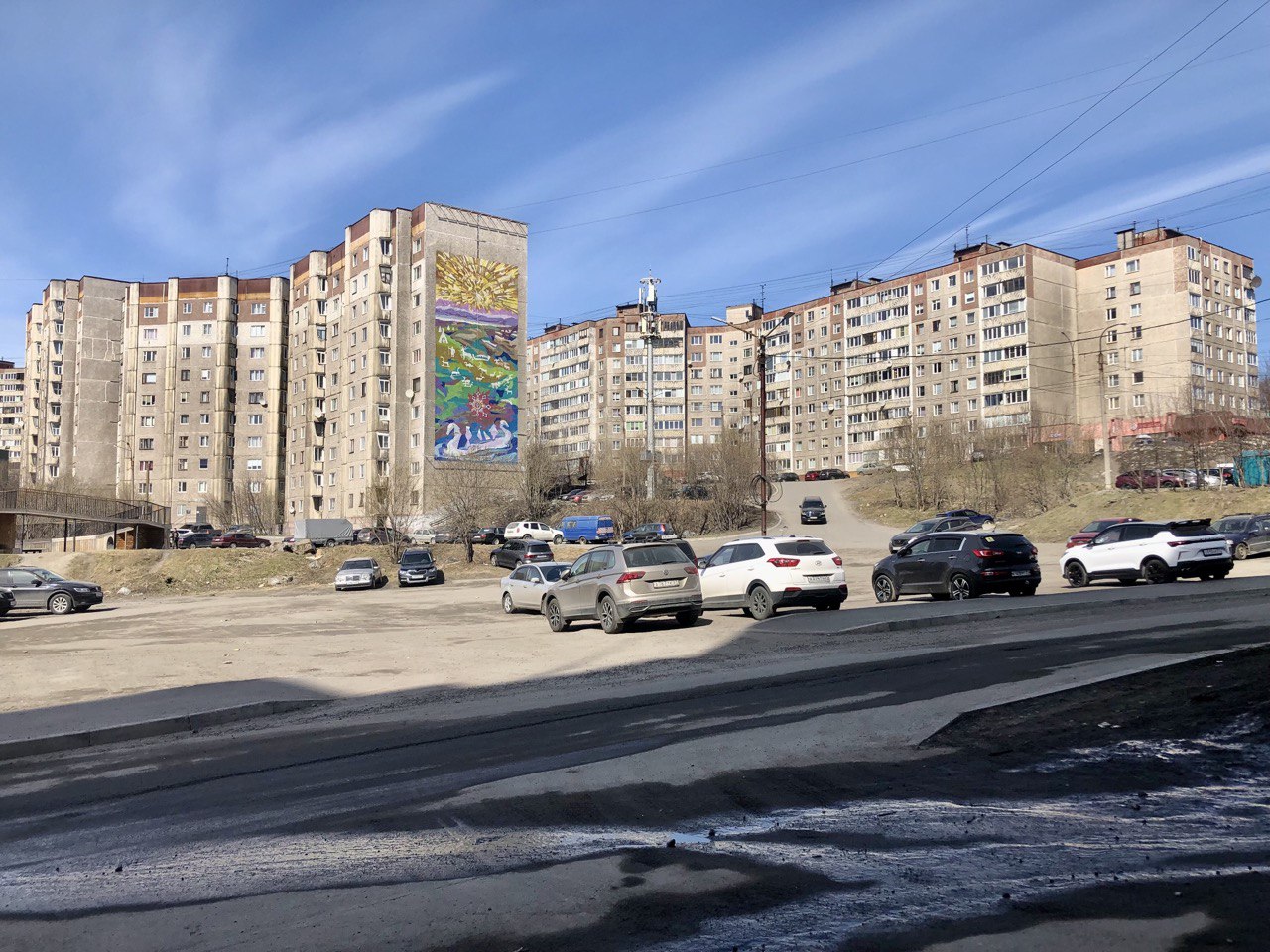 Мурманск, Кильдинская улица, 9; Верхне-Ростинское шоссе, 21; Верхне-Ростинское шоссе, 23; Верхне-Ростинское шоссе, 25; Верхне-Ростинское шоссе, 27